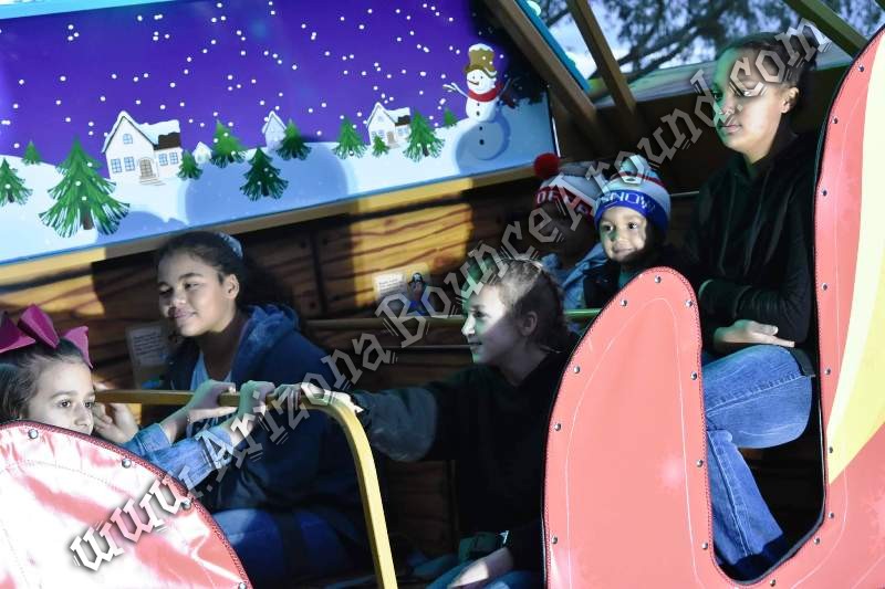 Rocking Santa Sleigh rental Phoenix